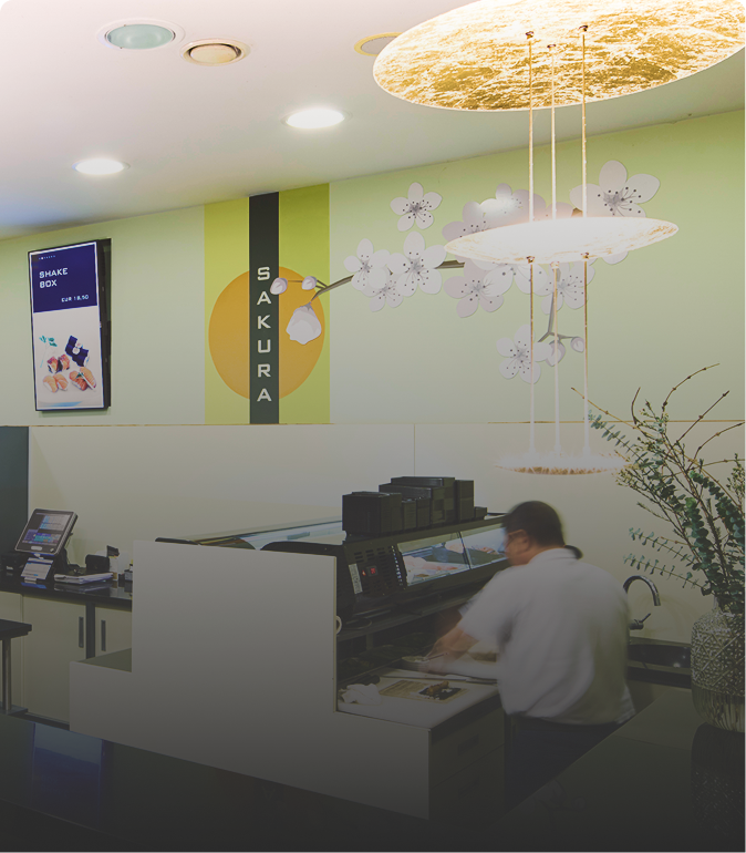 Webdesign Projekt SAKURA Sushi-Lieferservice